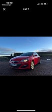 VAUXHALL ASTRA J RED 2010-