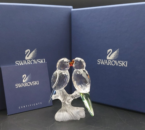 Swarovski budgies colour - budgies, (colour