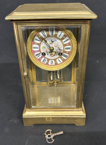 French four glass brass - french,