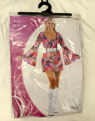 Retro girl fancy dress - go,