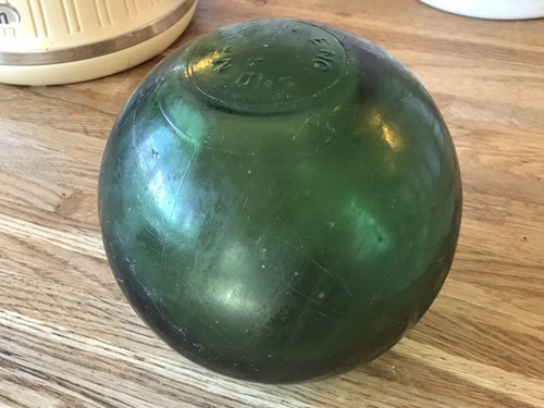 Vintage green rare plastic - rare,