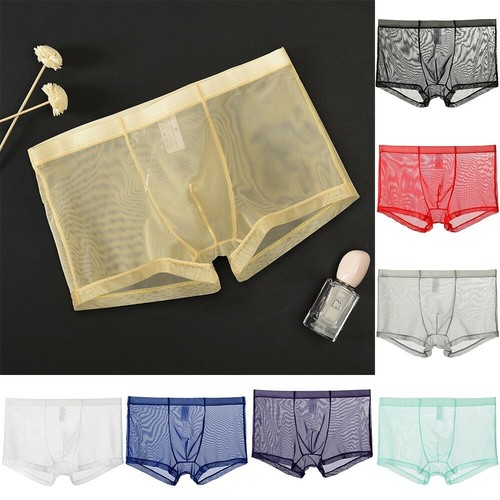 Sexy mens sheer see through - see,