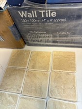 Stock Clearance- Coffee WALL tiles 10 x10 cm - 5.5 Sq/m