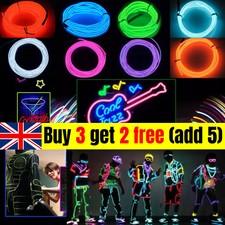 1-5M LED Glow EL Wire Neon