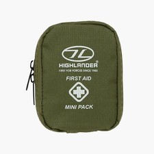Highlander Military First Aid Mini Pack Green Medical Pouch Army