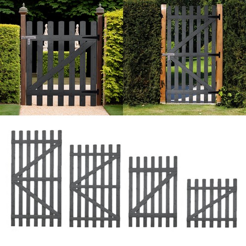 Grey slatted wooden garden - grey,