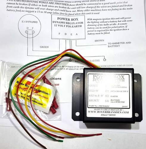 Boyer power box - 12v, positive