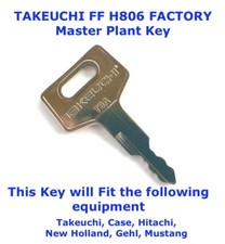 H806 FF TAKEUCHI HITACHI NEW