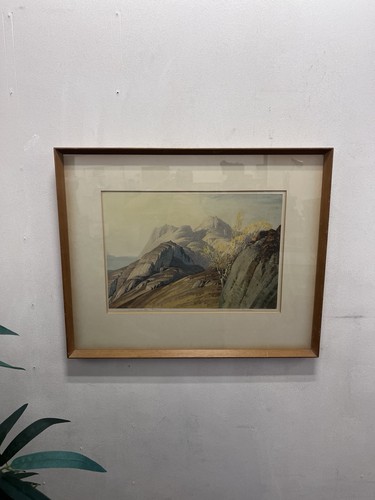 Vintage framed signed heaton - vintage,