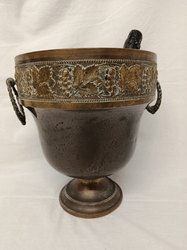 Antique art nouveau planter - art,