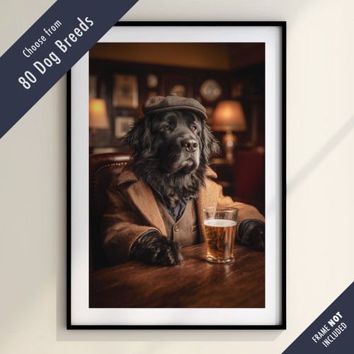 Funny dog drinking beer - funny,