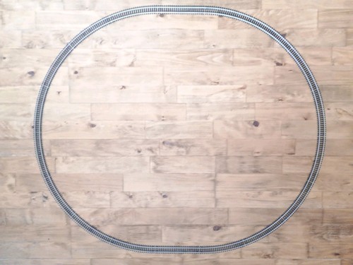 Hornby oval track layout - hornby,