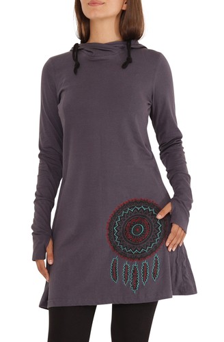 Purewonder dress hooded hoodie