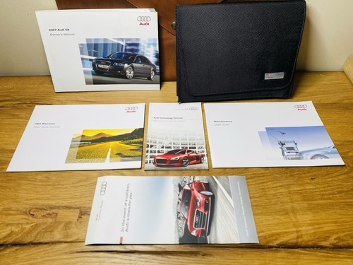 2007 audi owners manual set - audi,