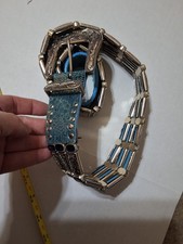 NANNI ITALY BLUE STUDDED