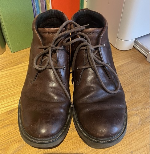 Men rockport boots brown - boots,