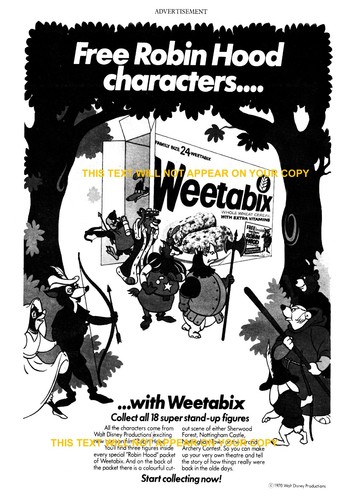 Weetabix circa 1974 - weetabix,