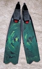 SEAC Motus Freediving / Spearfishing Long Fins EU Size 36-38. Never Used. Small