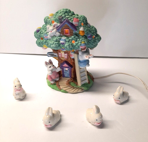 Vintage ceramic easter - vintage, bunny