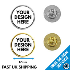 17mm Custom Lapel Pin Badges