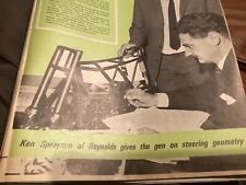 REYNOLDS TUBE KEN SPRAYSON FRAME MAN MOTORCYCLE ARTICLE.