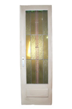 Art Deco Stained Glass Door