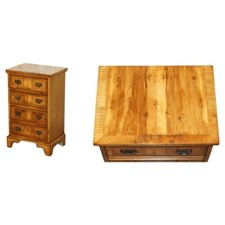 LOVELY VINTAGE BURR & BURL YEW