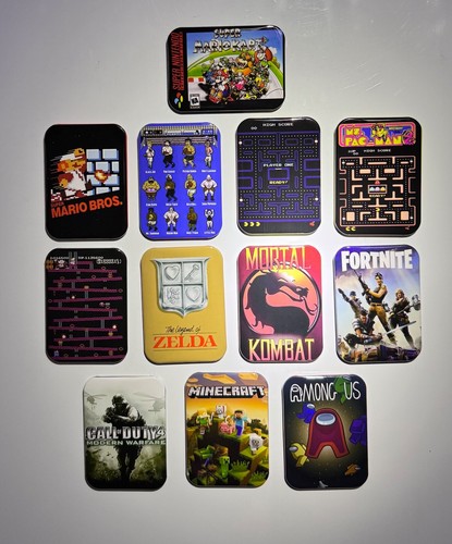 Video game fridge magnets - video,