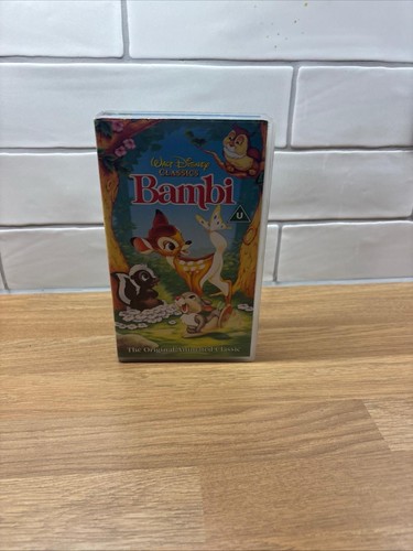 Disney bambi 1994 - disney, vhs