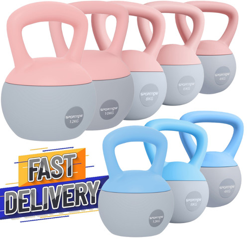 12kg vinyl kettlebell - vinyl,