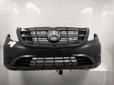2017 MERCEDES BENZ VITO 447 Series 6 Door Van Black Front Bumper