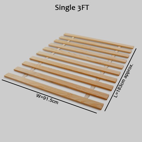 King replacement bed - king, slats