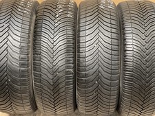 4X 205/55R16 94V MICHELIN CROSSCLIMATE ALL SEASON PART WORN TRES 5MM DOT 2018