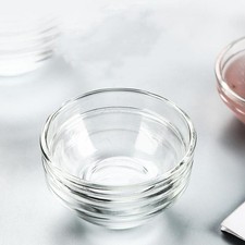 4pcs Reusable Glass Pudding
