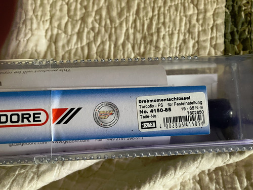 Gedore 4150 torque wrench - torque,