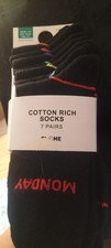 Primark Mens 7 Pack Of Socks