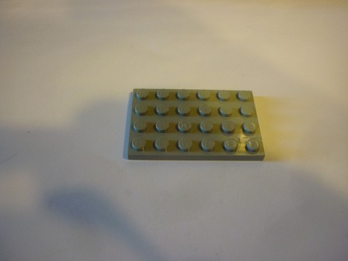 Lego oldgray plate - lego, ref