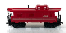 Tyco Red Railroad Caboose 689