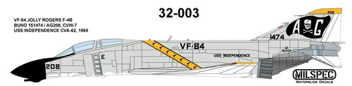 Milspec mpec32003 phantom - f-4b,