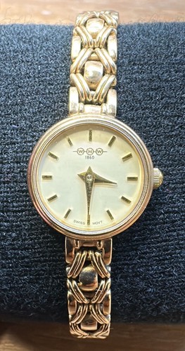 9ct gold bracelet watch - 9ct,