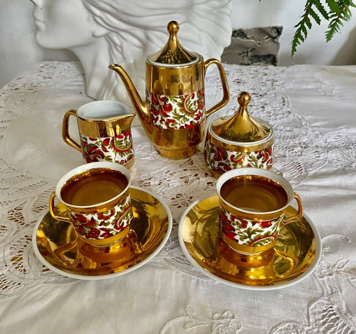 Vintage 1930s gold lustreware - vintage,