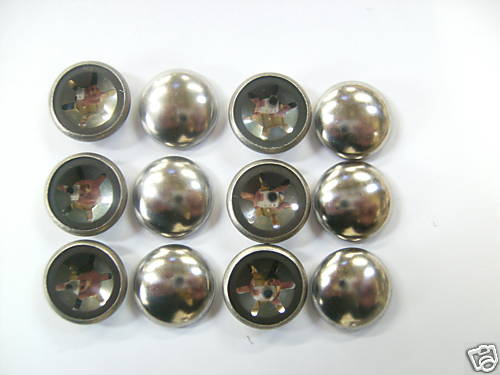 Chrome spring caps - x,