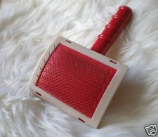 RUG BRUSH - SHEEPSKIN & WOOL