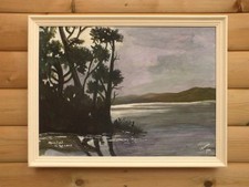 Vintage  framed original oil
