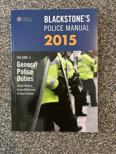 Blackstones police manual - blackstones,