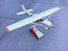 Cessna U206G Stationair 6 II Wood Handcrafted Desktop w Interior Display Model