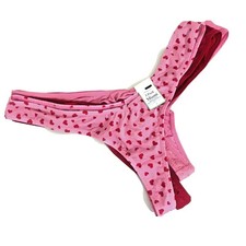 Primark ladies 3 x thongs