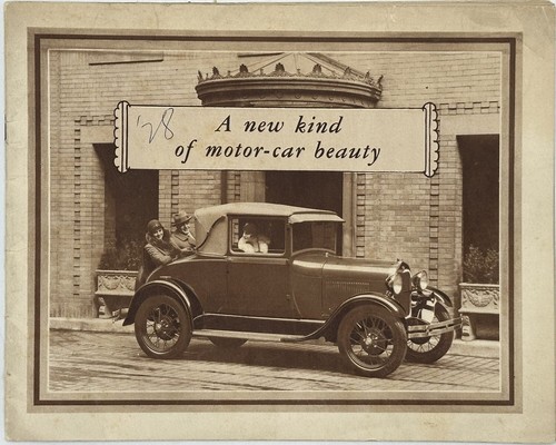 Automobiles ford a - /, kind