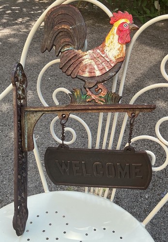 Welcome house sign - welcome, double