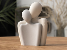 Minimalist Loving Couple